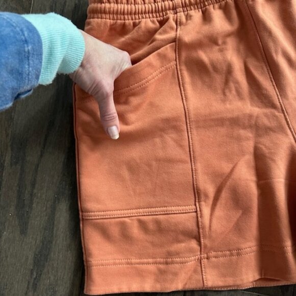 Athleta Drawstring Knit Shorts with Front Pockets - Picture 15 of 15